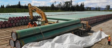 Federal fishery officials are conducting an investigation into the pipelines effects on key salmon habitats.