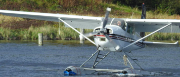 Ken Cote flying a C-GDIR,